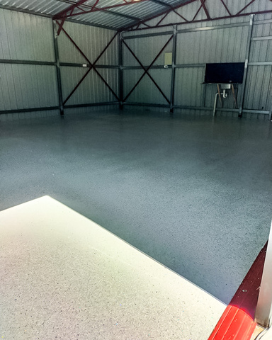 Epoxy floor installation for industrial spaces and commercial businesses in Perth WA